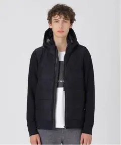 ブラックレーベルクレストブリッジ新品ネイビー コンビニットブルゾン M