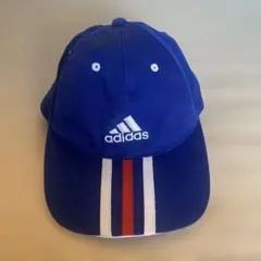 adidas 青 ストライプ キャップのサムネイル