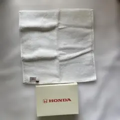 Honda 今治ハンカチタオル 白 新品のサムネイル