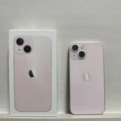 iPhone 13mini 128 GBピンク 100% simフリー