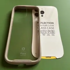 iFace正規品 iPhone13pro max用ケース (ベージュ)