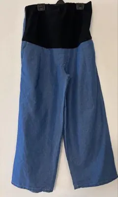 EL FIN DOLL マタニティデニムパンツ　ワイドパンツ　Mサイズ