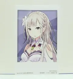 ゲーマーズ　本まつり　インスタントフォト風ランダムブロマイド　リゼロ　エミリア