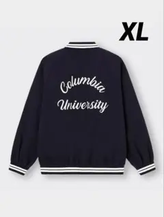 新品　Columbia University スタジアムジャンパー ネイビー