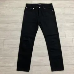 A.P.C デニムパンツ プチニュースタンダード ブラック 28