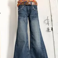 COOK JEANs ワイドパンツ スタッズ y2k 平成ギャル グランジのサムネイル