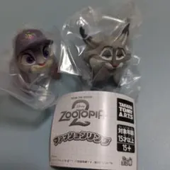 ズートピア2 ファッションリング 2個　ジュディ　パウバート　ZOOTOPIA
