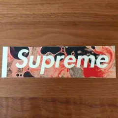 Supreme Blood and Semen Box Logo Sticker
