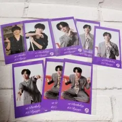 超特急 リョウガ 生誕 ミニフォト 8枚セット まとめ売り