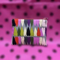 ㊺アレキサンダーヘンリー ハンドメイド フラットポーチ