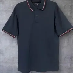 ユニクロ JW ANDERSON コラボドライカノコポロシャツ Lネイビーのサムネイル