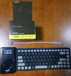 ELECOM ワイヤレスシリコンキーボード TK-FBS035E