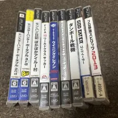 PSPソフトまとめ売り 9本