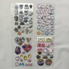 おすそ分けシール(ふわふわボンボンドロップ、うるちゅる、ウォーター、タイル等)
