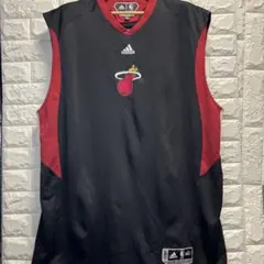 ☆未使用タグ付き☆ adidas NBA マイアミヒート ゲームシャツ ウェイド 