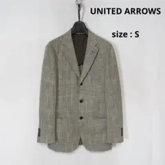 専用 UNITED ARROWS / リネン テーラード ジャケット S