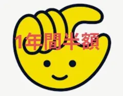 チョコザップ　株主優待　1年間半額　利用券のサムネイル