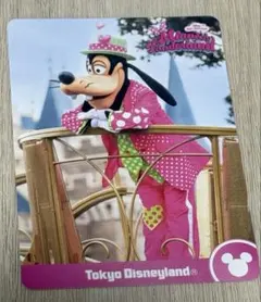 ディズニー　パルパルーザ　コレクションカード　グーフィー
