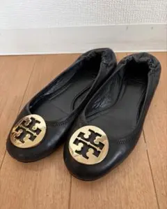 Tory Burch ブラック フラットシューズ