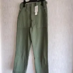 オリーブグリーン ワークパンツ