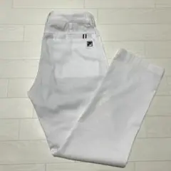 FILA GOLF フィラ ゴルフ メンズ パンツ Mサイズ 白色 総柄