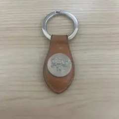 イルビゾンテ　レザーキーホルダー　オレンジ