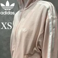 adidas アディブレイク ベロア トラックトップ 重盛さと美 L ピンク