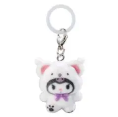 サンリオ ふわふわスノー めじるしアクセサリー クロミ