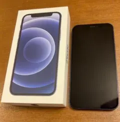 iPhone12 mini ブラック SIMフリー 64GB 本体 箱付き
