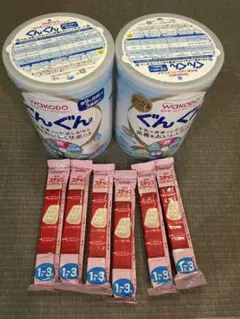 ぴゅあ ミルク 大缶 820g 3缶 - メルカリ