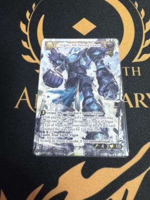 Grand Archive Argus, All-Seeing Giant 2枚 匿名 Grand Archive Argus, All-Seeing Gian - メルカリ
