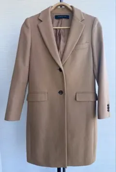 UNITED ARROWS ベージュ チェスターコート