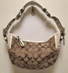 Vintage COACH Signature Shoulder Bag