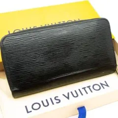 LOUIS VUITTON エピ ジッピーウォレット 長財布ブラックM61857 - メルカリ