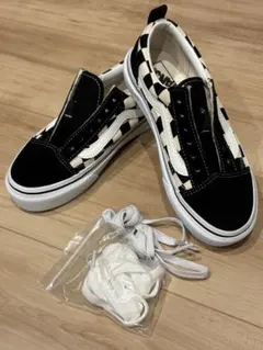 新品未使用！VANS オールドスクール　チェッカーフラッグ　20cm キッズ