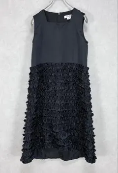 COMME des GARÇONS GIRL チェック柄ファーワンピース S - メルカリ