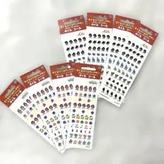 ディズニー　リトルマーメイド・アラジン　ネイルシール 日本製　8シートセット