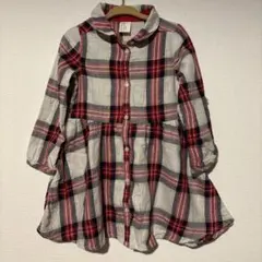 H&M チェック柄 ワンピース 92cm