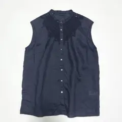 トゥモローランド】スワトーリネンスタンドカラーブラウス 刺繍 定価 