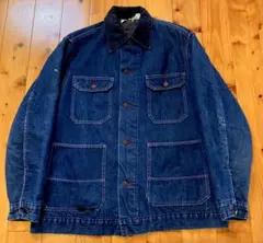 【60s】 ELY カバーオール デニム デニムジャケット ビッグサイズ 60s】 ELY カバーオール デニム デニムジャケット ビッグサイズ - メルカリ