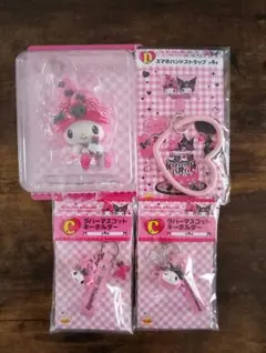 【値下げ！】マイメロ・クロミAnniversaryハッピーくじマイメロセット