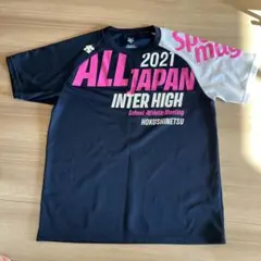 DESCENTE 2021 ALL JAPAN INTER HIGH シャツ
