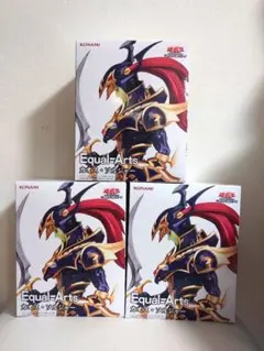 遊戯王 フィギュア Equal Arts カオス・ソルジャー 3個セット
