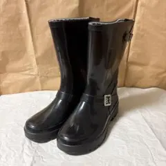 다음글/레인부츠/UK4 (23.0-23.5cm) /레인부츠/블랙