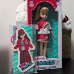 Licca Sailors リカちゃん人形 本体　チアスタイル＋　キーホルダー