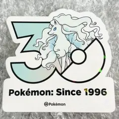 スイクン ポケモン30周年ランダムシール 聖水ソンスポップアップpopup