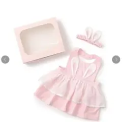 mezzo piano うさ耳エプロン&ヘアバンド