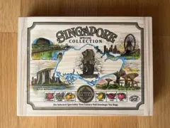 シンガポール 紅茶 木箱 小物入れ