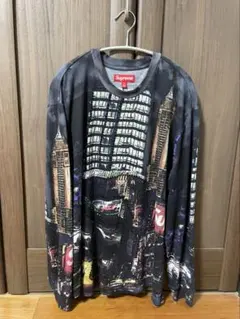 Supreme Skyline Sequin L/S Top Night M