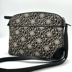 未使用】印傳屋 インデンヤ ショルダーバッグ クレマチス clematis ち3 